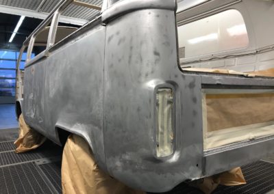 VW T2 Bus Räder abdecken